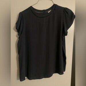 LOFT Steel Gray Blouse